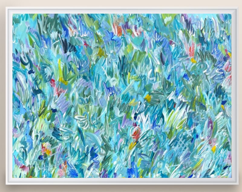 AU BOUT DE MES RÊVES<br />100x80 cm
