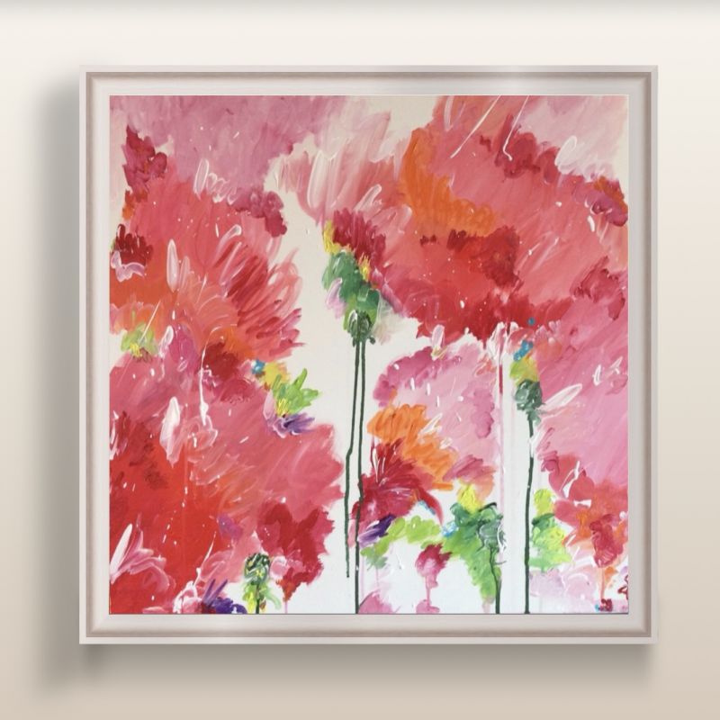 SÉRIE SUMMER GARDEN<br />70x70 cm